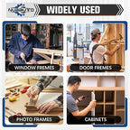 Upgraded Miter Max Corner Clamps,Heavy-Duty Miter Clamps for Woodworking,Making Window Casing, Making Door Casing, Picture Frames,Cabinet Trim,Crafting Projects and More-Stronger & Easier to Use,2PCS