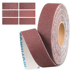 100 Grit Continuous Sandpaper Roll,1" x 32.9 Feet Emery Cloth Roll for Metalworking, Home Improvement, Sanding Automotive Plumbing