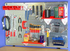 Wall Control Pegboard 32in x 16in Galvanized Metal Pegboard Tool Board Panel