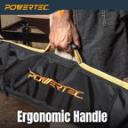 POWERTEC 71411 60" Track Saw Guide Rail Bag for Festool, Makita, and DEWALT, W/Dual-Sided Padding for Secure Rail Placement