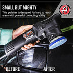Adam's Polishes Swirl Killer 12mm Car Buffer Polisher Kit, Orbital Polishing Paint Correcting Tool, Car Scratch Remover, Correcting Polish, Use Post Car Wash Clay Bar & Pre Wax or Ceramic Coatin