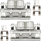 Torchbeam Front Brake Calipers Set for Chevrolet Silverado 1500 2008-2018, GMC Sierra 1500 2008-2018, Chevrolet Tahoe 2008-2020, Front Left and Front Right Calipers Replace # 18P4918A+18P4919A