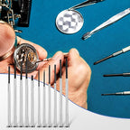 11PCS Mini Screwdriver Set,Small Screwdriver Set with 11 Different Size Flathead and Phillips Screwdrivers Eyeglass Repair for Eyeglasses, Sunglasses, Watch Clock Spectacle Repair