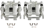 SCITOO 19B6240 19B6241 Rear Left & Right Disc Brake Calipers Assembly w/Bracket For Nissan For Maxima 2009-2014 2016-2018