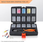 Wirefy Storage Container for 8.7" Crimping Tool and Quick Change Crimping Dies - 15 Slots for Individual Crimping Dies
