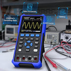 HDS271 OWON Oscilloscope Multimeter, 70MHz Bandwidth 1 Channel Digital Oscilloscope 3 in 1 Multi Multimeter Tester with 100KHz Signal Generator