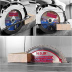 Circular Saw Blade Woodworking TA Series 10" 50-Tooth 5/8" Arbor, Combination Wood Cutting Saw Blade,Special Anti-Thermal Adhesion Coating on Cutting Head -TA, COM 10" 50T 5/8"