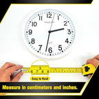 Bullseye Tape Measure 12 Foot 3-Pack | Yellow | Small, Retractable Measuring Tapes with Pause Buttons | Easy-to-Read Standard and Metric Measurements for Adults and Kids | Inches and Centimeters