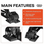 IDL Packaging S-290 Heavy Duty Popular High Tensile Feed-Wheel Tensioner for 3/8" to 3/4" Steel Strapping