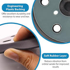 5 Inch Sander Replacement Pad 2 Pack, Competiable with Porter Cable 333 334 Random Orbit Sander, 5 Holes Hook and Loop Sanding Pad