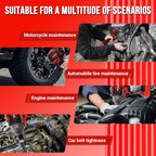 Cordless Impact Wrench 1/2" for Milwaukee 18V Battery, Impact Wrench 1000FT-LBS(1360N.m) High Torque Brushless Electric Impact, with 4 Modes Power Impact Driver for Car, Truck, Mower (No Battery)