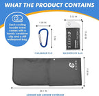 3 Pack Cooling Hoodie Towels for Neck and Face, UPF 50 Sun Protection & Instant Cooling, Ice Towels for Hot Weather, Soft Breathable Towel for Sport, Work Out, Gym, Camping & More Activities
