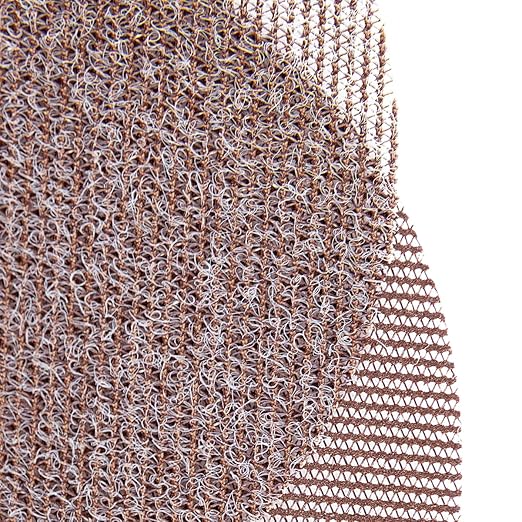 Mesh 5 inch 6 inch Sanding Discs 35PCS Hook and Loop Sanding Discs, Dust-Free, Ideal for Metal, Wood, Composites, Stock Removal, and Fine Finishing (5in, Assorted Grits)