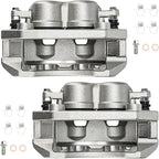 Torchbeam Front Brake Calipers Set for Dodge 2006-2008 Ram 1500 5.7L, Dodge 2005-2008 Dakota, Dodge 2006-2008 Ram 1500 4.7L, Front Left and Front Right Calipers Replace # 18B5008+18B5009