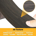 GSCIT Club Wood Grain Repair Tape, 2.4 inch X 50ft Self Adhesive Black Walnut Grain Repair Patch for Tables, Chairs, Baseboards, Doors, Windows, Floors, Handicraft DIY.