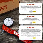 SST - Mini Mill & Lathe Tramming System - Tram, Align, & Square for Machine Calibration - For Angular Misalignment - Precise & Powerful - 0.001” Dial Indicators - Designed in the USA
