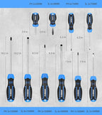 120-pieces Magnetic Screwdrivers Sets Includes Sockets, Slotted, Phillips, Hex, Torx and Precision Screwdriver Set Tools for Men, Repair Home