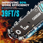 6 Inch Mini Chainsaw Cordless, Portable Electric Chain Saw, for Wood Cutting, Tree Trimming, Courtyard, Household, and Garden, Father's Day Gift for Men Dad Husband