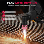 Plasma Cutter, [Pilot Arc][Large LED Display][Air Sensor] 50A bestarc Plasma Cutter Machine 110/220V Dual Voltage, 1/2 Inch Clean Cut 4/5 Inch Max Cut, Post Flow Mesh, 2T/4T for Beginners DIY