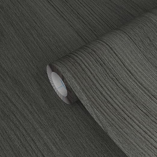 GSCIT Club Dark Walnut Wallpaper, 24 inch X 15ft Self Adhesive Wood Grain Repair Tape Patch for Tables, Chairs, Baseboards, Doors, Windows, Floors, Handicraft DIY.