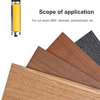 2-Inch Flush Trim Top and Bottom Bearing Router Bit 1/2-Inch Shank
