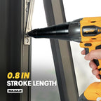 Cordless Rivet Gun Compatible with Dewalt 20V MAX Battery(Tool Only), 2248Lbf Electric Brushless Blind Riveter Tool, Pop Rivet Tool, Heavy Duty Automatic Riveter for 3/32", 1/8", 5/32",1/5" Rivets