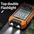 ANENG Digital Multimeter Smart Testers TRMS 9999 Counts Anti-Burning Ohm Amp Volt Meter Measures NCV,AC/DC Current/Voltage,Resistance,Continuity,Capacitance,diodes,Auto-ranging Electrical Tools