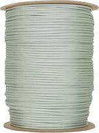 The Paracord Store | Type III 550 Paracord - 1000 FT Spool, Silver Grey | Heavy Duty 7 Strand Tactical Paracord - USA Made Nylon Outdoor Parachute Cord for Camping, Fishing & More - Survival Cord