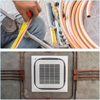 MECCANIXITY Spring Tube Bender OD 12mm/0.47" Steel Spring Pipe Copper Tubes 2500mm/98.42" Long for 5/8" Copper Pipe(16mm) in Home Renovations,Electrician Wiring Bending Pipe(insert-pipe use)