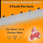 4-Pack Band Saw Blade (Bone-in) 5/8x.022x3TPIx96 inch