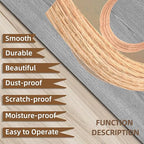 GSCIT Club Red Oak Edge Banding, 2 inch x 10ft roll of Veneer Edge Banding -Pre-glued Flexible, Real Wood Tape Banding for Cabinet Repair Furniture Restoration