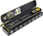 LEXIVON Aluminum Digital Angle Finder Gauge, 10-inch/250mm Multi-Purpose Protractor, Includes XL Display and Rugged Zippered Pouch (LX-DAF10)