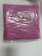 XINGO 1000 PCS 8 inch Cable Zip Ties, 18lb Strength, Small Tie Wraps Self-Locking Nylon Zip Ties for Indoor and Outdoor Use (Pink)