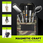 Telescoping Magnetic Pickup Tool Set, Inspection Mirror Telescoping, LED Flashlight, Cool Gadgets for Men, Gifts for Dad, Husband, Kids, Boyfriend, Magnet Stick