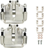 Torchbeam Front Brake Calipers Set for Chevrolet 2010-2017 Equinox, GMC 2010-2017 Terrain, Chevrolet 2014-2020 Impala, Front Left and Front Right Calipers Replace # 18B5270+18B5271