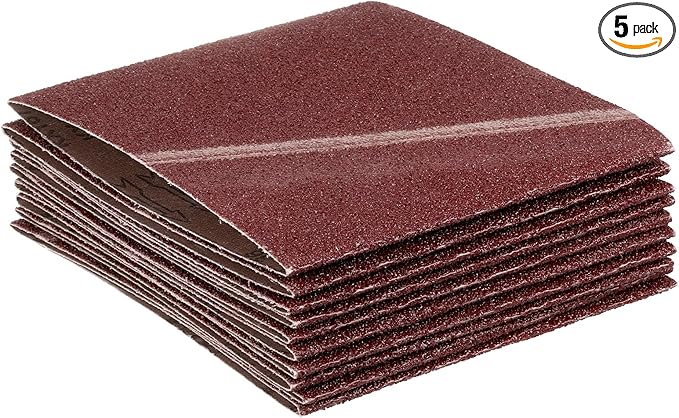 5 Pcs Sanding Belts 8 x 19 Inch 36 Grit Aluminum Oxide Abrasive Sandpaper for Belt Sander Metal Grinding Wood Working Weld Rust Removal