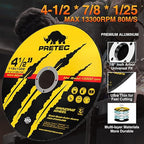 Cut Off Wheels 4-1/2",25+2 Pack Metal Cutting Wheel,Thin 4.5” Metal & Stainless Steel Fast Cutting Discs for Angle Grinder - 7/8" Arbor Hole