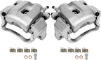 SCITOO Rear Left+Right Brake Calipers With Bracket 19B3277 19B3276 Compatible For Toyota Sequoia 2008-2017 For Toyota Tundra 2007-2017