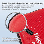 First Aid Kit for Car Home Travel Camping, 350pcs Compact Waterproof Hard Case, Public Emergency Must Have Survival Kits - Perfect for Businesses, Boat, Hiking, Vehicles, Sports (PUMIER)