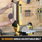 4.5-Amp Belt & Disc Sander Combo, 4x36 in. Belt & 6 in. Disc Sander with 3/4HP Motor, Upgraded Model