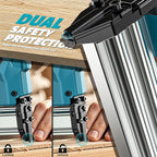 Cordless Brad Nailer 2-in-1 Compatible with Makita Battery, 5/8 to 1-1/4 Inch Electric Nail Gun/Staple Gun, 18 Gauge Nail Gun Brushless Motor with 1000 Nails for Wood Carpentry