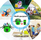 AUTODECO Collapsible Bucket 5 Gallon Container Folding Water Bucket Portable Wash Basin 20L