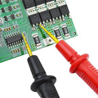 ZIBOO ZB-X20 Ultra-Sharp Test Leads Multimeter Meter Tester Needle Point 35” Test Probe Lead 1000V 20A Compatible with FLUKE/Amprobe/Extech/Hioki/SANWA/Klein Tools/Digital Multimeters