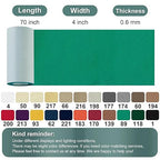 Canvas Repair Tape, 4×63 Inches Green Waterproof Self-Adhesive Patch for Outdoor Gear, Durable and Weatherproof Fabric Tape for Boat Covers, Tents, Couch, Sofas, Sun Shades, Awnings, and Lounge Chairs