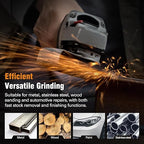 10 Pack Zirconia Flap Discs 4 1/2 for Angle Grinder 120 Grit Flap Disc, 7/8” Arbor Flap Wheel for Grinding, Rust Removal, Sanding and Finishing, T29