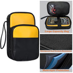 Multimeter Automotive Test Leads Kit with Soft Carrying Case Wire Piercing Clip Puncture Probes Wire Replaceable Precision Sharp Probes for Digital Electrical Multimeter Testing