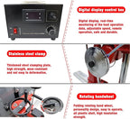 6880W Electric Concrete Wall Cutter 16" Cut Depth Reinforced Concrete Saw with Guide Rail Wet/Dry Cutting for Brick Stone & Masonry 300RPM 220V (Including a 39.4" Diamond Saw Blade)