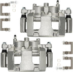 Torchbeam Front Brake Calipers Set for Chevrolet 2006-2011 Impala, Chevrolet 2012-2013 Impala 3.6L, Buick 2006-2008 Lucerne 3.8L, Front Left and Front Right Calipers Replace # 18B4988+18B4989