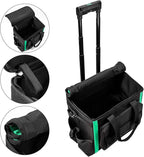 Amazon Basics Tool Rolling Bag, Black, 20 Pockets (Previously Denali Brand)