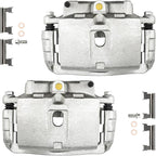 Torchbeam Front Brake Calipers Set for Chevrolet Silverado 2500 HD 2001-2010, Chevrolet Express 2500 2003-2020, Chevrolet Express 3500, Front Left and Front Right Calipers Replace # 18B4730+18B4731